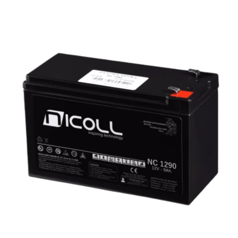 Bateria Nicoll NC 1290 12V 9Ah
