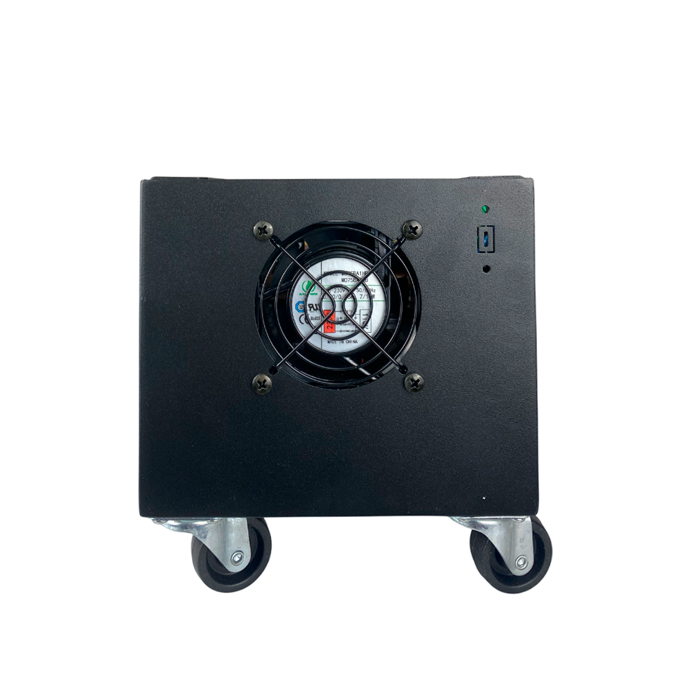 Transformador isolador 3kVA - Vista traseira